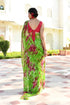 MULMUL BLAZING STARS CHIFFON SAREE MULMUL BLAZING STARS CHIFFON SAREE